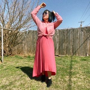 Felicity & Coco soft knit high low tank dress XL